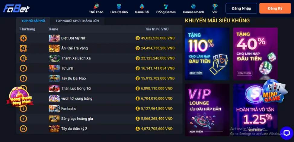 Lợi ích độc quyền cho thành viên VIP 99vz web